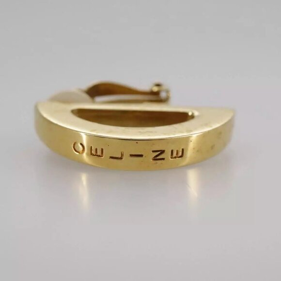 CELINE Earring metal Gold Auth - Picture 10 of 16